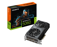 Karta graficzna GIGABYTE GeForce RTX 5060 Windforce OC 8GB GDDR7 DLSS4